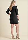 Back View Long And Lean Mini Dress, Any 2 For $49