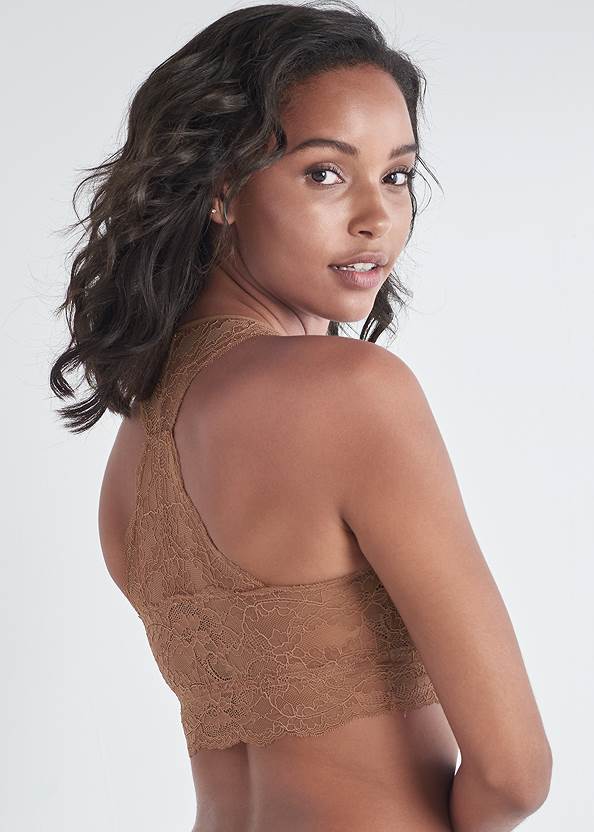 Pearl By Venus® Racerback Bralette, Any 2 For $30,Pearl By Venus® Allover Lace Thong 3 Pack, Any 2 For $20