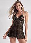 Front View  Lace Detail Chemise