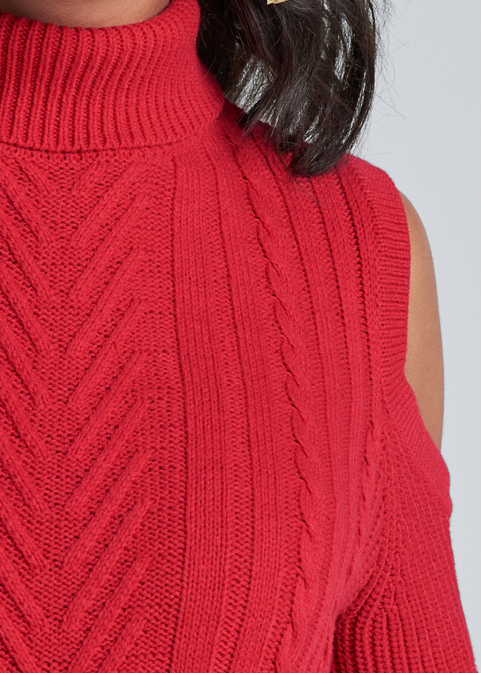 Venus red clearance sweater