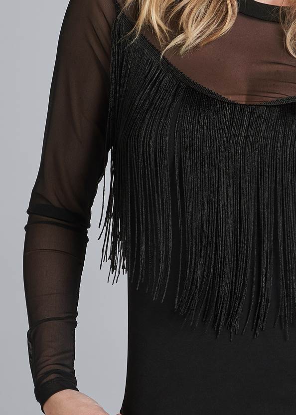 Alternate View Mesh Top With Fringe