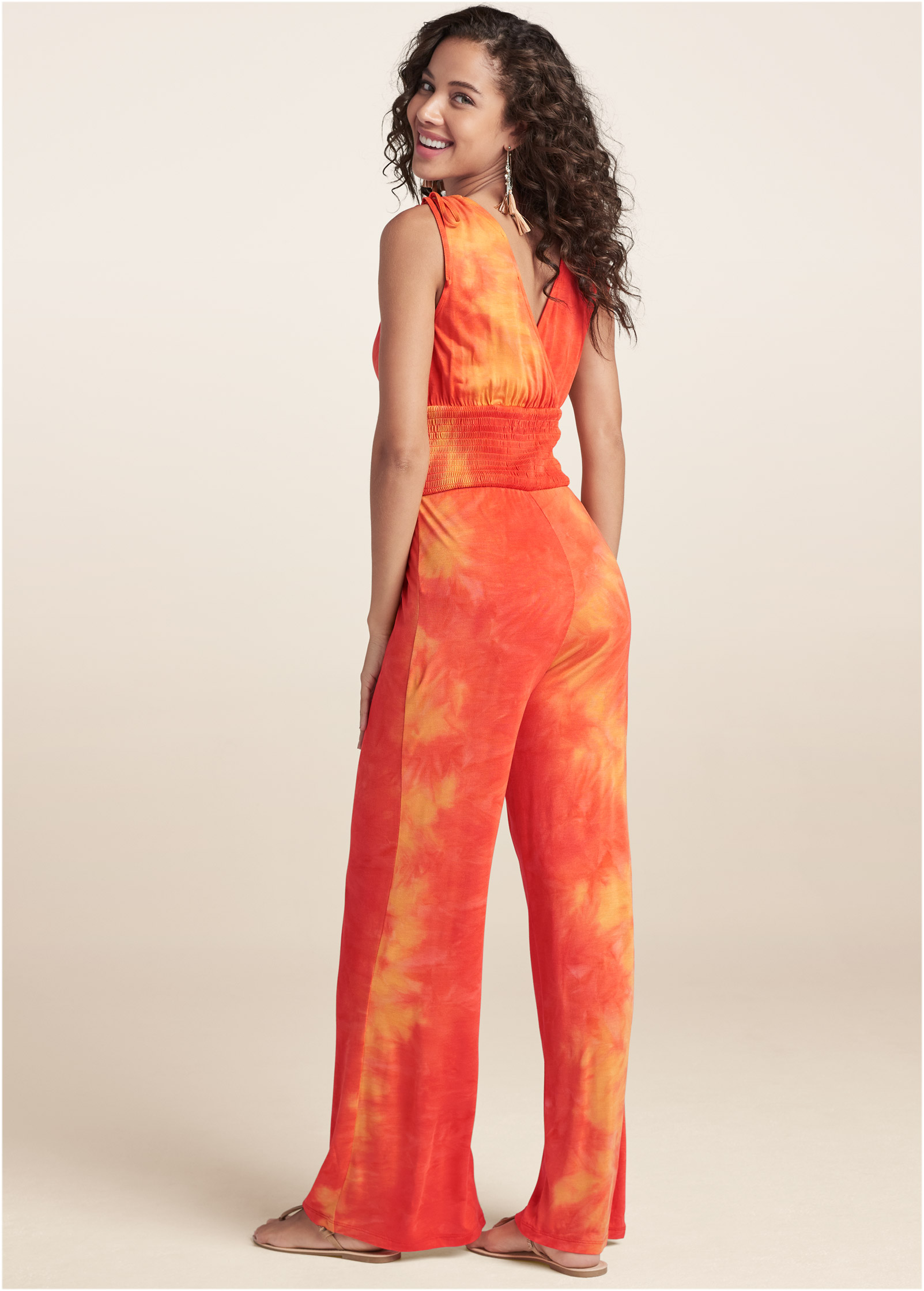 venus tie dye jumpsuit