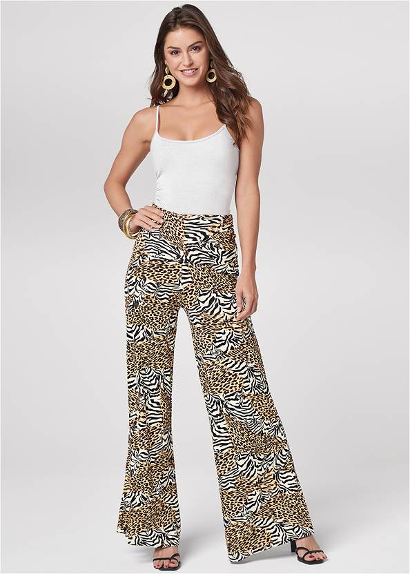 Easy Foldover Pants,Basic Cami Two Pack,Off-The-Shoulder Top