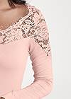 Alternate View Lace Top
