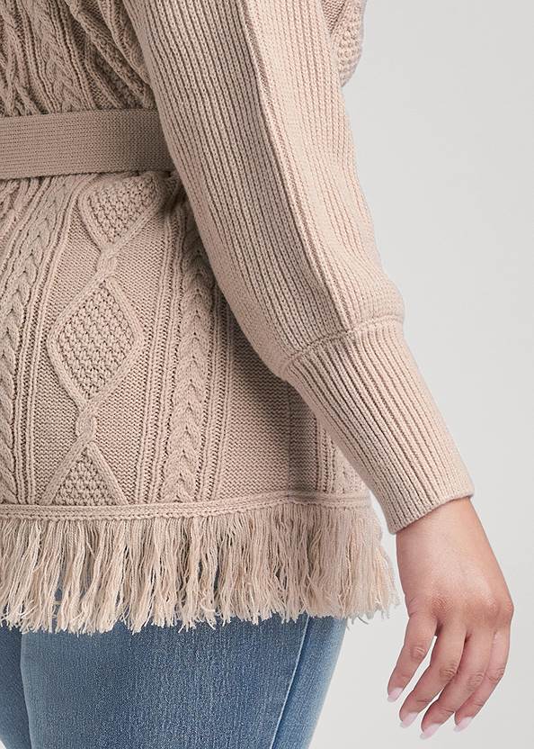 Alternate View Fringe Detail Cardigan