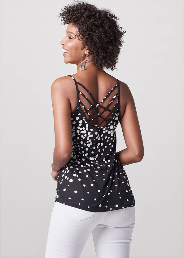 Back View Strappy Back Tank