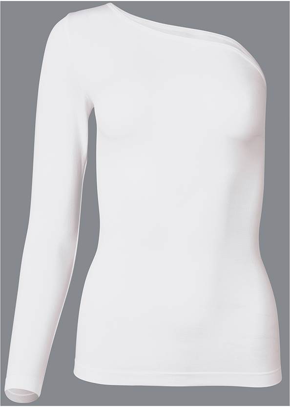 Alternate View One-Shoulder Seamless Top