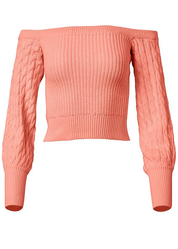 Alternate View Off-The-Shoulder Sweater