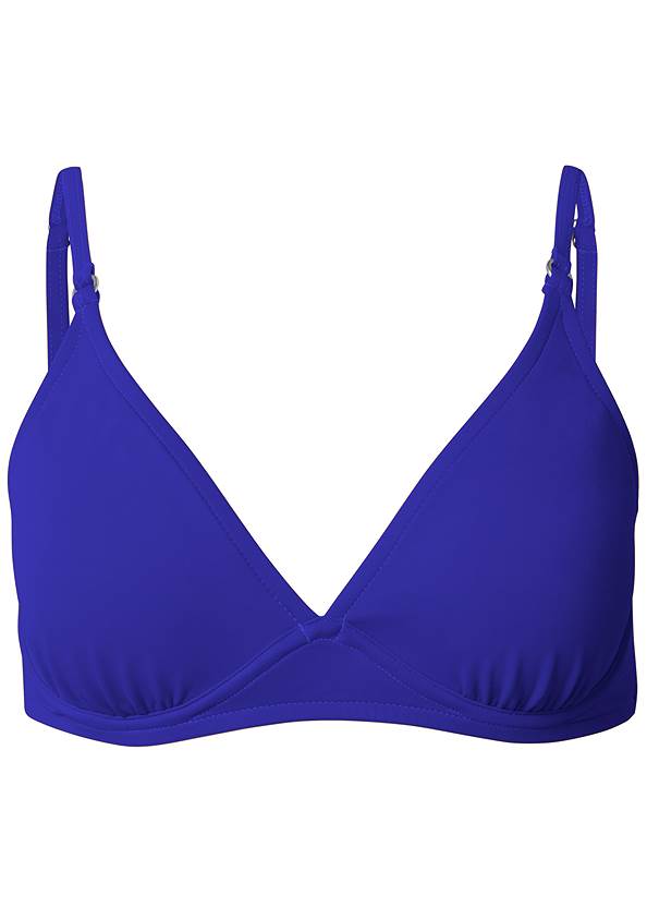 Underwire Swim Top in Cobalt Blue | Bikini | VENUS