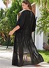 Back View Tiered Maxi Cover-Up