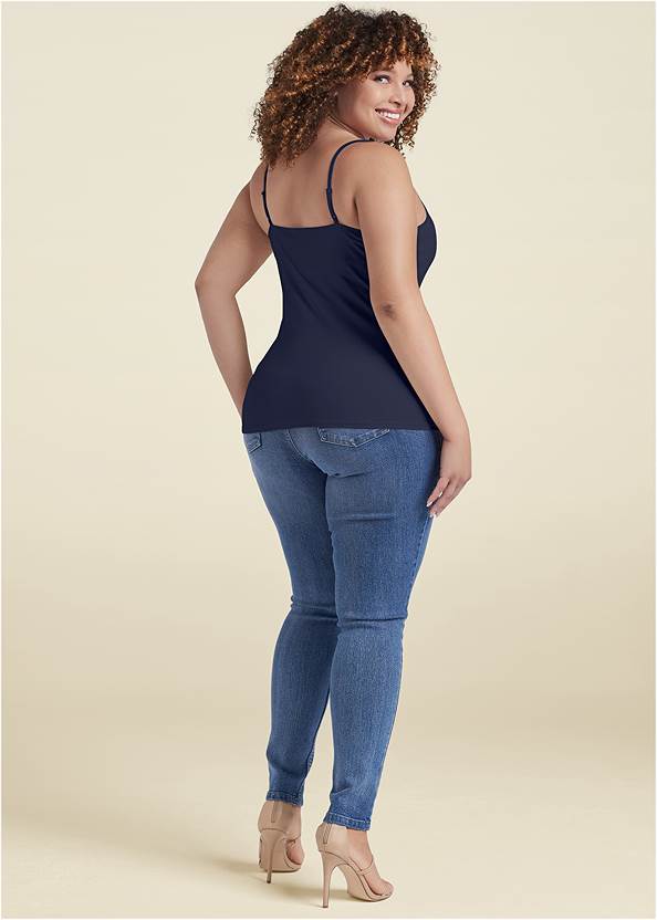 Back View Basic Cami Two Pack