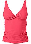 Ghost with background  view Underwire Twist Tankini Top