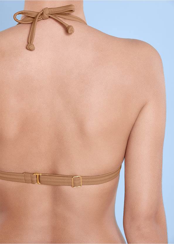 Detail back view Enhancer Push-Up Triangle Top