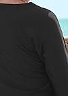 Detail back view Relaxed Fit Rash Guard