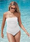 Front View Slimming Tankini Top