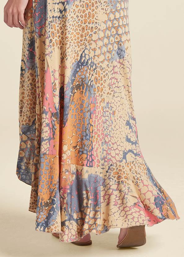 Alternate View Abstract Mirage Maxi Dress