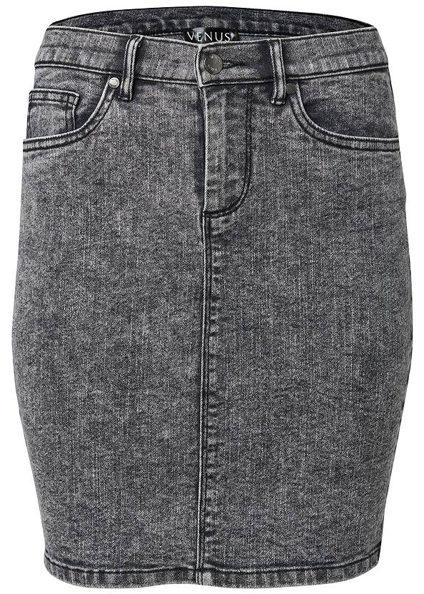 Alternate View Mini Jean Skirt