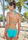 Cropped back view Spellbound Monokini