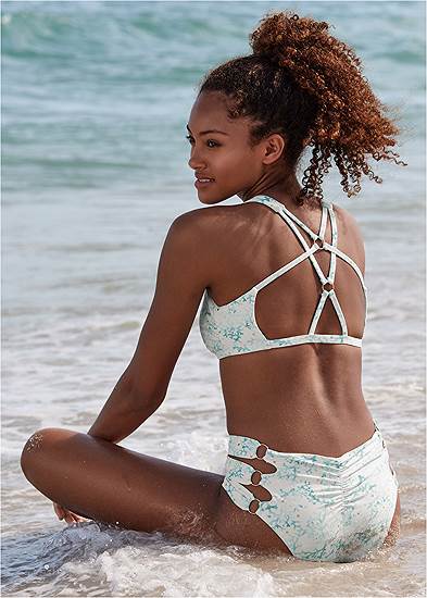 Strappy Back Swim Top