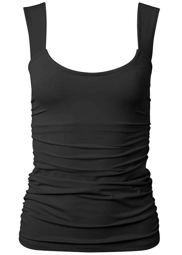 Ghost with background  view Scoop Neck Tankini Top