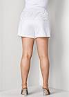BACK View Linen Shorts
