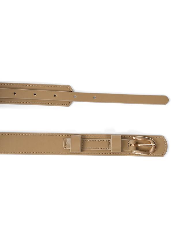 Detail  view Thin Nude Belt