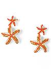 Alternate View Starfish Earrings