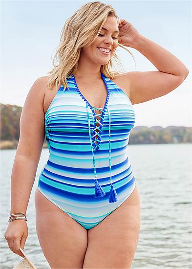Plus Size By The Sea One-Piece