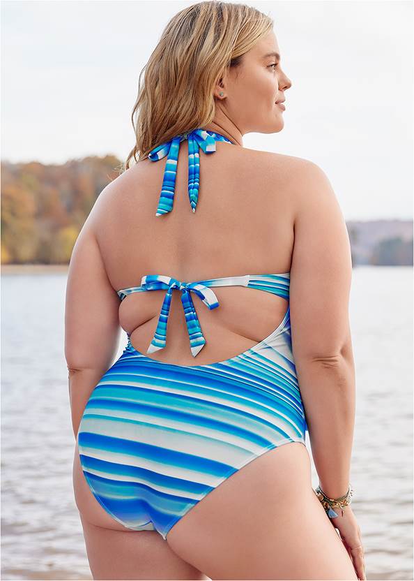 Back View By The Sea One-Piece