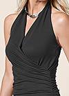 Alternate View Surplice Halter Top