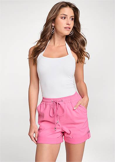 Casual Pull-On Walking Shorts