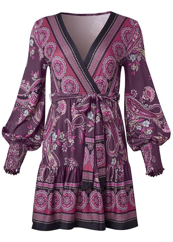 Ghost with background  view Saharan Nights Paisley Dress