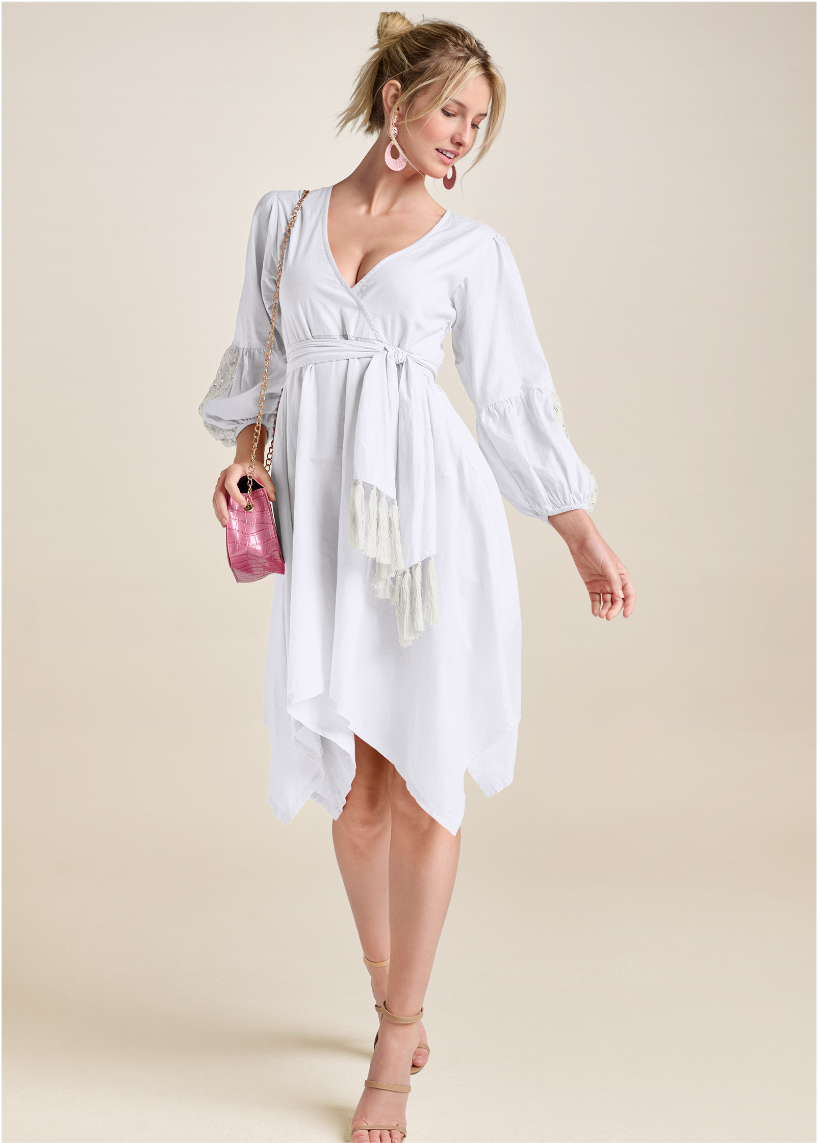 summer venus white dress