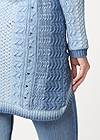 Alternate View Striped Cable Knit Sweater