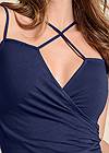Alternate View Strappy Fitted Top