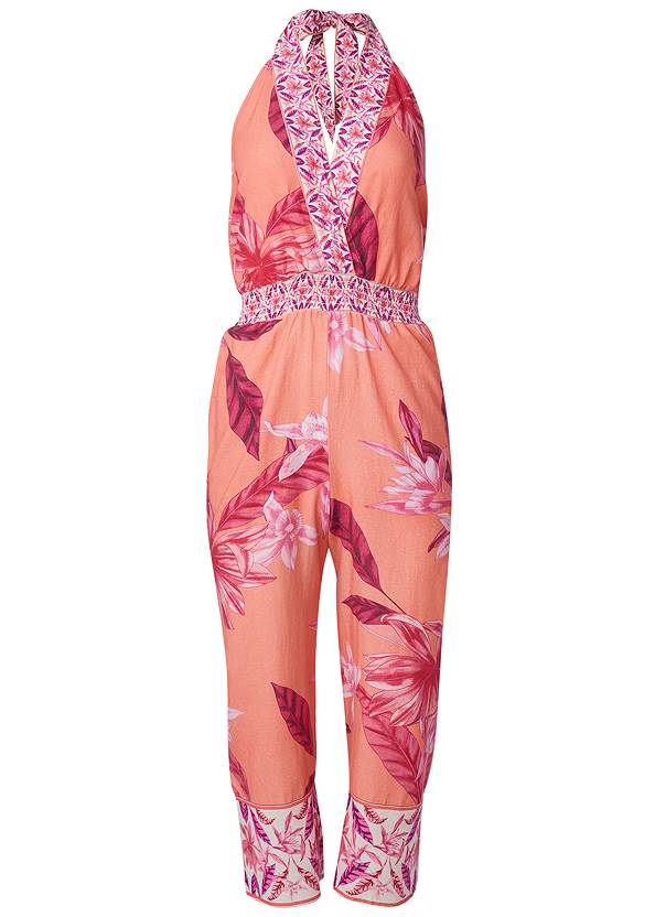 Alternate View Strawberry Floral Jumpsuit