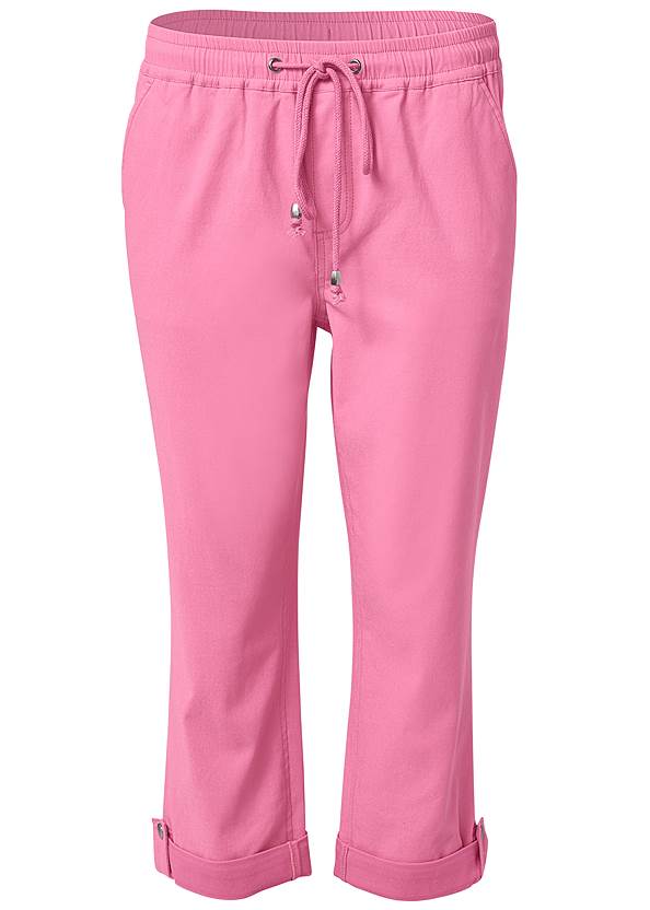 Alternate View Casual Pull-On Cuffed Capris