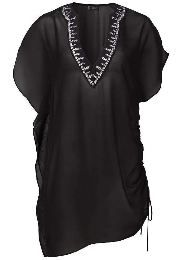 Ghost with background  view Adjustable Jeweled Tunic