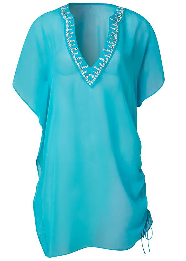 Ghost with background  view Adjustable Jeweled Tunic