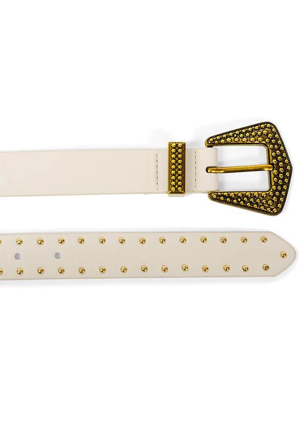 Alternate View Studded Faux-Leather Belt