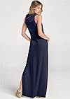Full back view Whipstitch Lounge Maxi Dress