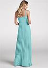 Full back view Tiered Maxi Dress