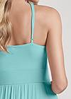 Detail back view Tiered Maxi Dress