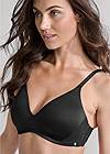 Waist Up front view Pearl By Venus® Wireless Lace Trim Bra