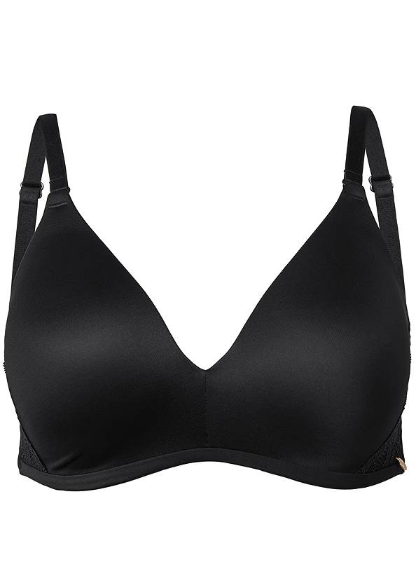 Ghost with background  view Pearl By Venus® Wireless Lace Trim Bra, Any 2/$69