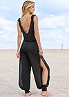Cropped back view Dive In Jumpsuit
