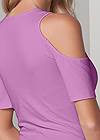 Alternate View Long And Lean Cold-Shoulder Top