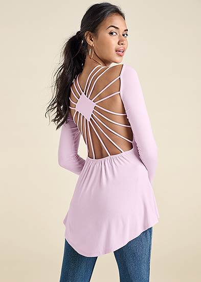 Strappy Open Back Top