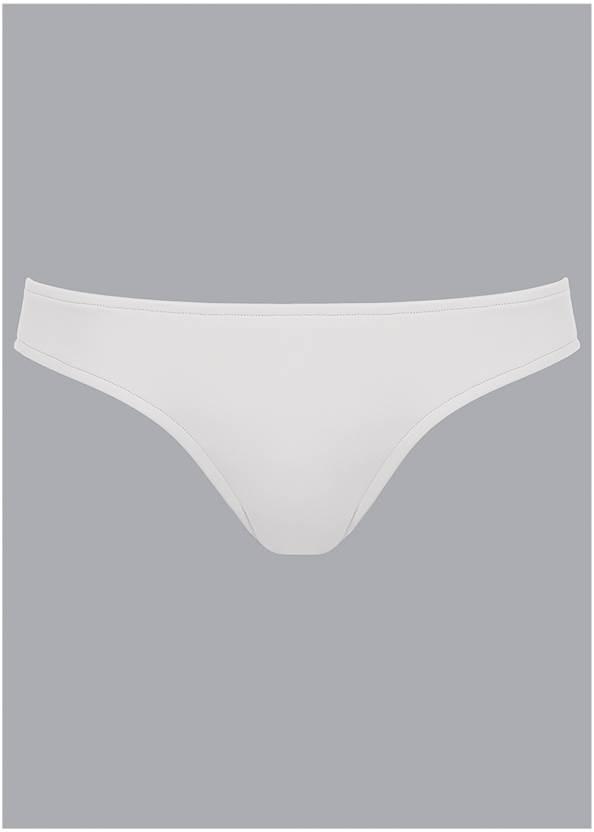 Classic Low-Rise Bottom Bikini - Pearl White | VENUS