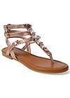 Shoe series  view Jeweled Gladiator Sandals